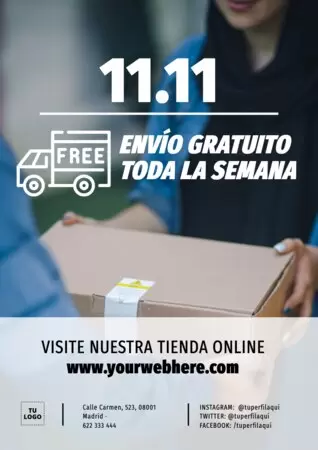 Crea tu flyer