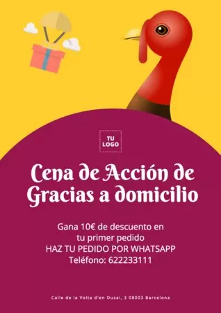 Edita un menú de catering