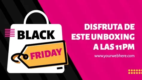 Edita tu plantilla de Black Friday