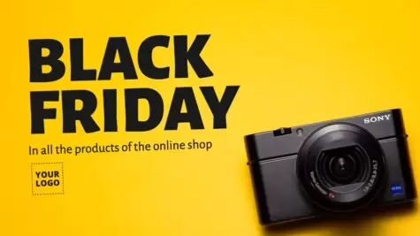 Edit your Black Friday template