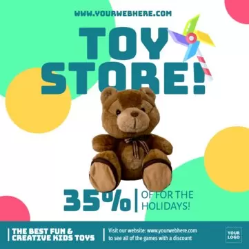 Edit a design for your toy store