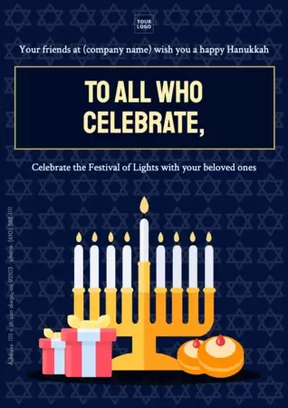 Edit a Yom Kippur poster