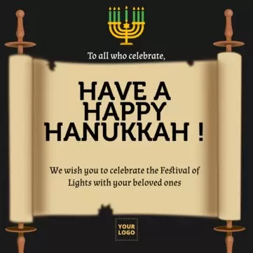 Create a Hanukkah design