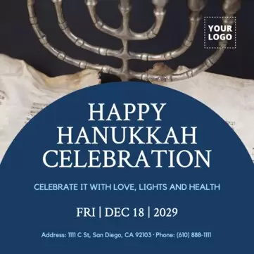 Create a Hanukkah design