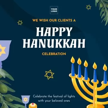 Create a Hanukkah design