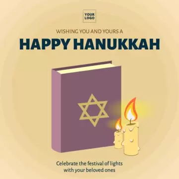 Create a Hanukkah design