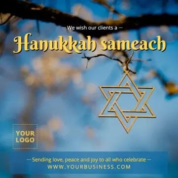 Create a Hanukkah design