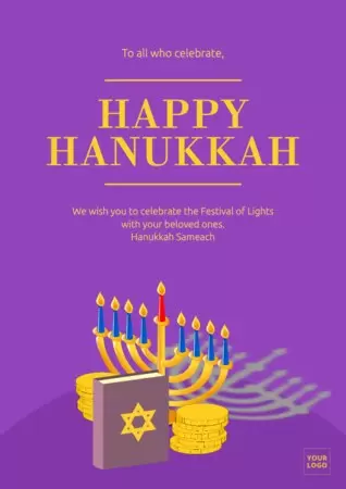 Modifier une affiche de Yom Kippour