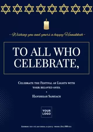 Modifier une affiche de Yom Kippour