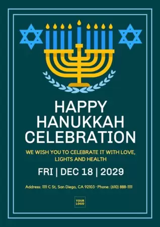 Edit a Yom Kippur poster