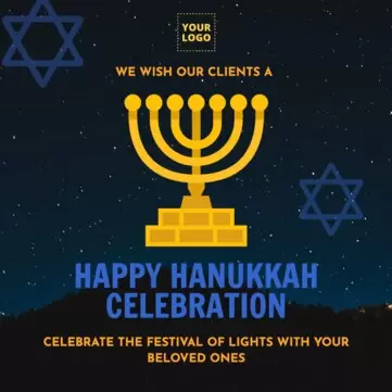 Create a Hanukkah design