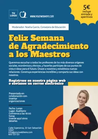 Edita un diseño para el Día del Maestro