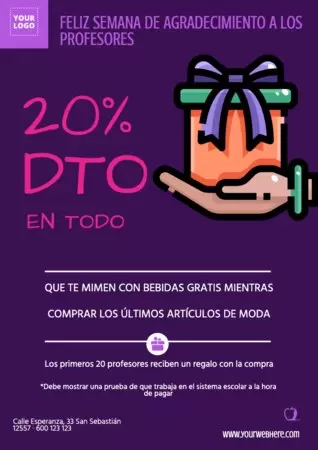 Edita un cartel o póster