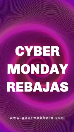 Personaliza tu banner para Cyber Monday