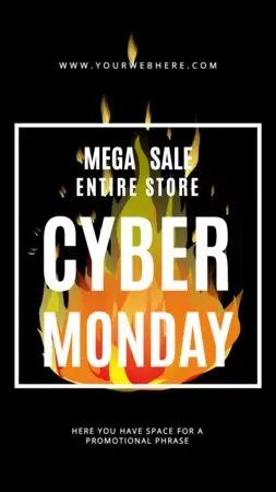 Customize your Cyber Monday banner