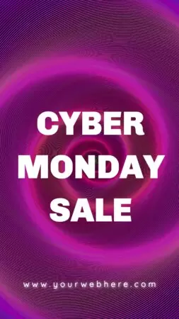 Personalize seu banner para a Cyber Monday