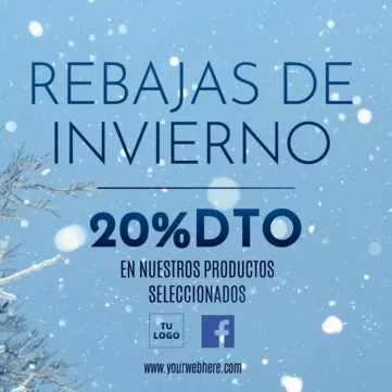 Editar una plantilla del Primer Día de Invierno