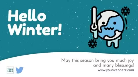 Templates for Twitter Images, Online Editor