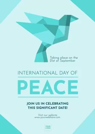 Modifica un'immagine per la Giornata della Pace