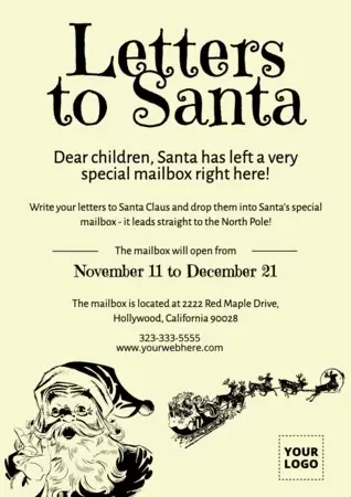 Edite um design de Papai Noel