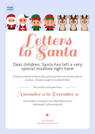 Edite um design de Papai Noel