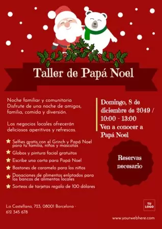 Descargar gratis un diseño de Papá Noel