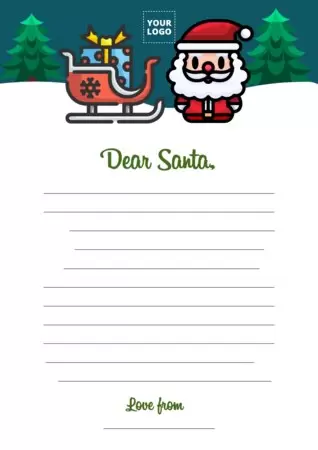 Edite um design de Papai Noel