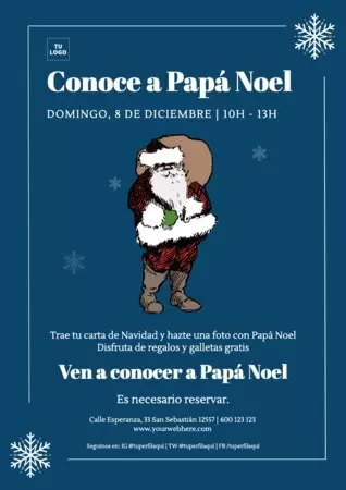 Descargar gratis un diseño de Papá Noel