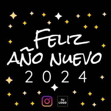 Edita un diseño de Año Nuevo