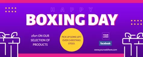 Edit a Boxing Day flyer