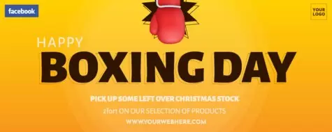Edit a Boxing Day flyer