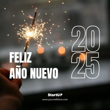 Edita un diseño de Año Nuevo