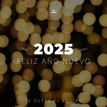Edita un diseño de Año Nuevo