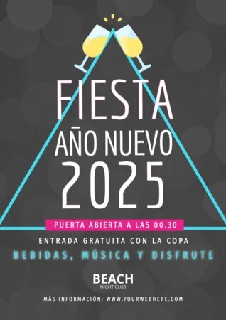 Edita un cartel para tu evento