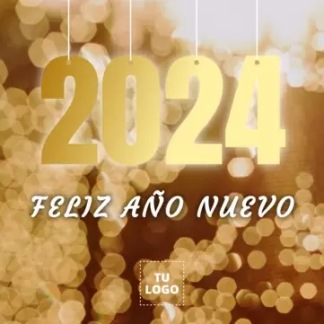 Edita un diseño de Año Nuevo