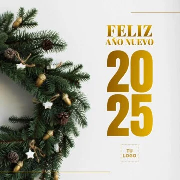 Edita un diseño de Año Nuevo