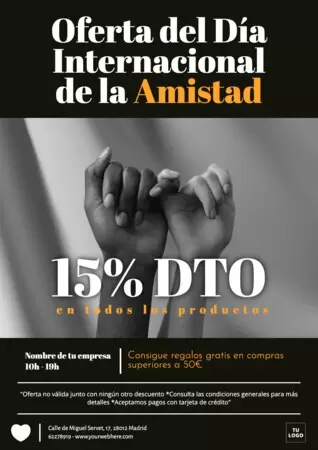 Crea tu flyer