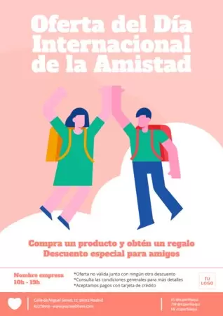 Crea tu flyer