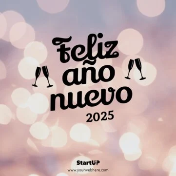 Edita un diseño de Año Nuevo