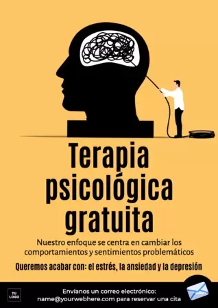 Edita un diseño de psicología