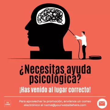 Edita un diseño de psicología