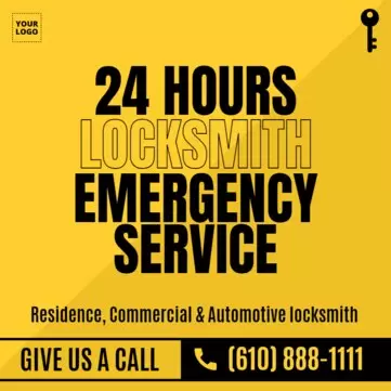 Edit a design for locksmith services