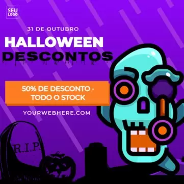 Editar um modelo para Halloween