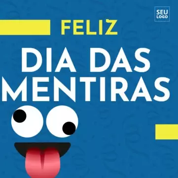 Crie um layout de Primeiro de Abril