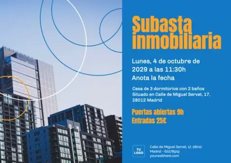 Edita un diseño para una subasta