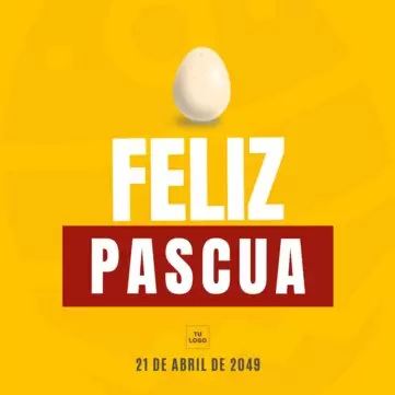 Editar un flyer de Pascua