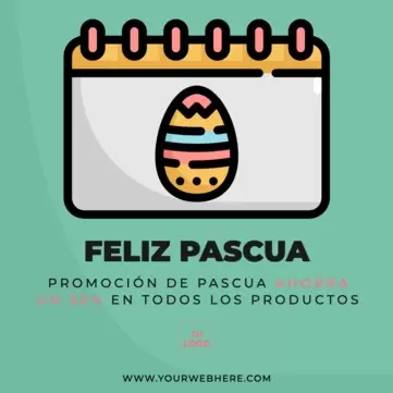 Editar un flyer de Pascua