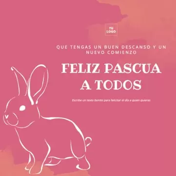 Editar un flyer de Pascua