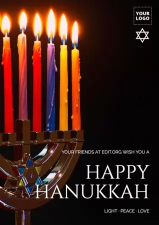 Edit a Yom Kippur poster