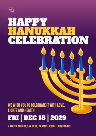 Edit a Yom Kippur poster